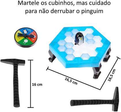 Imagem de Jogo Pinguim Numa Fria, Art Brink, Quebra Gelo