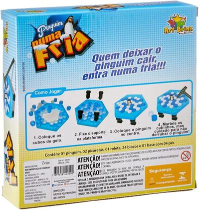Imagem de Jogo Pinguim Numa Fria, Art Brink, Quebra Gelo