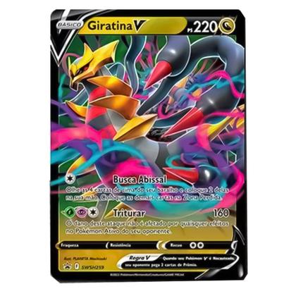 Jogo Pokémon Lata Potencial Oculto Giratina 25 Cartas Copag - Deck