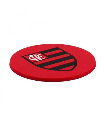 Imagem de Jogo Porta Copos Flamengo 2 Un Emborrachado 10cm Oficial