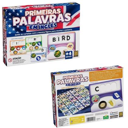 Imagem de Jogo Primeiras Palavras Em Inglês (+4 Anos) - Grow