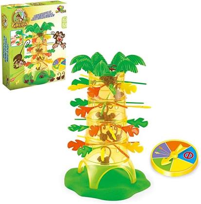 Imagem de Jogo Pula Macaco Cada Macaco No Seu Galho 22cm Grande