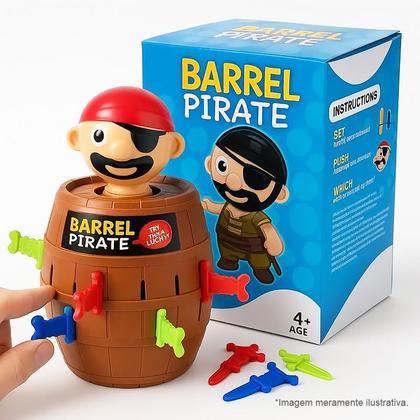 Imagem de Jogo Pula Pirata Barril 10463 - Zippy Toys