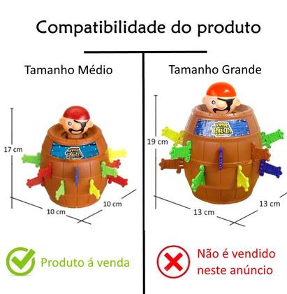 Imagem de Jogo Pula Pirata com Barril Brinquedo Interativo Infantil