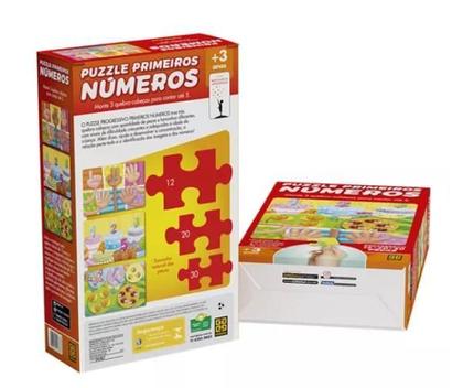 Imagem de Jogo Puzzle Primeiros Números - Grow