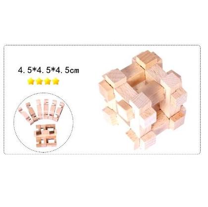 Imagem de Jogo Qi Quebra-cabeça Inteligente 3d Desafio De Encaixe