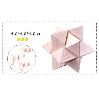 Imagem de Jogo Qi Quebra-cabeça Inteligente 3d Desafio De Encaixe