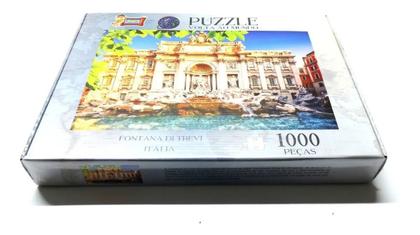 Imagem de Jogo Quebra Cabeça Monumento Fontana Di Trevi Itália 1000pçs
