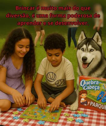 Imagem de Jogo Quebra-cabeça Parque IOB Para Crianças E Adolescentes