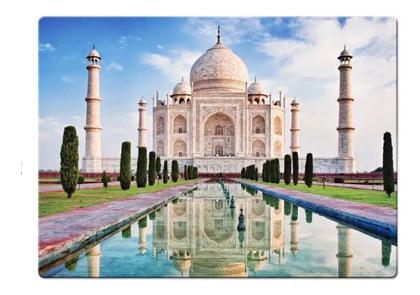 Imagem de Jogo Quebra Cabeça Taj Mahal Paisagem Índia Puzzle 500 Peças