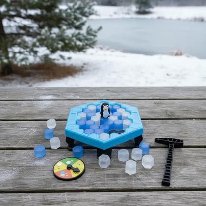 Imagem de Jogo Quebra Gelo Do Pinguim Brinquedo Divertido Para Criança VERSÃO PEQUENA