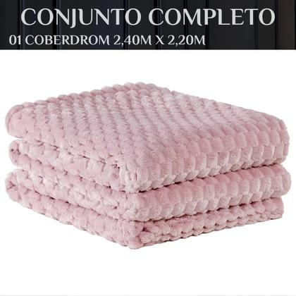 Imagem de Jogo Queen Size Cobertor Grosso Bliss Super Quentinho