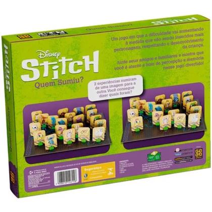 Imagem de Jogo Quem Sumiu Stitch Disney- Grow