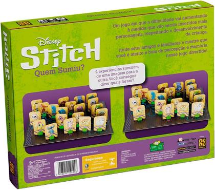 Imagem de Jogo quem sumiu stitch - grow