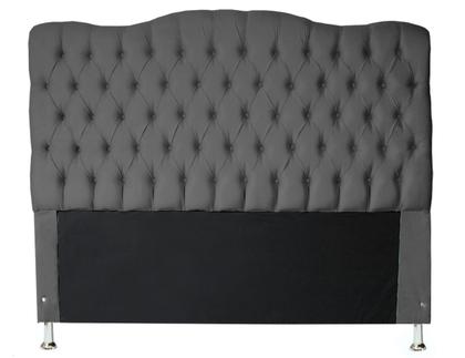 Imagem de Jogo Recamier Baú + Cabeceira Agnes Para Cama Box Casal Queen 158 Cm - Suede - Sv Decor