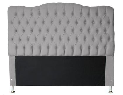 Imagem de Jogo Recamier Baú + Cabeceira Agnes Para Cama Box Casal Queen 158 Cm - Suede - Sv Decor