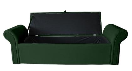 Imagem de Jogo Recamier Baú + Cabeceira Agnes Para Cama Box Casal Queen 158 Cm - Suede - Sv Decor