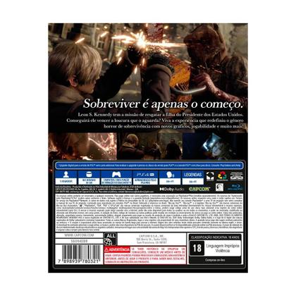 Imagem de Jogo Resident Evil 4, PS4