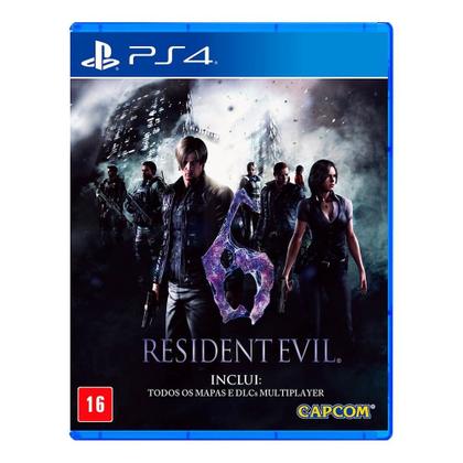 Imagem de Jogo Resident Evil 6, PS4 - CP000023PS4