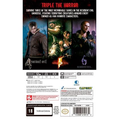 Imagem de Jogo Resident Evil Triple Pack, para Nintendo Switch - CP000034NSW