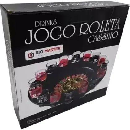 Imagem de Jogo roleta drink cassino 17 peça fng6616