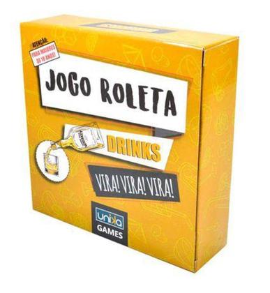 Imagem de Jogo Roleta Drinks c/ 4 Shots - Unika