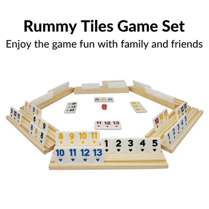 Imagem de Jogo Rummy Cube MIDOLITE Rummy Cube para 6 jogadores com 6 prateleiras
