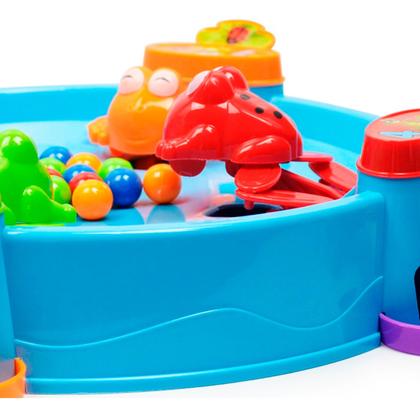 Imagem de Jogo Sapinhos Comilões Jogo Educativo Infantil Papa Bolinhas Papa Sapo Brinquedo Criança 5 Anos