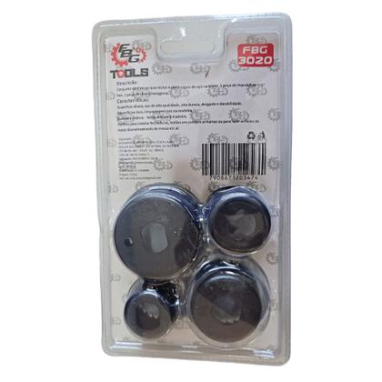 Imagem de Jogo Serra Copo 6 Peças 32mm A 54mm Para Madeira Pvc Gesso