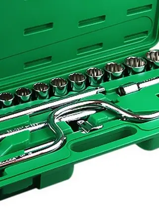 Jogo soquete 1/2 estriado 024pcs 10-32mm cr-v belzer 204400br