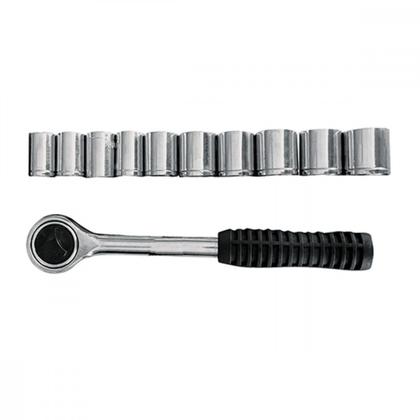 Imagem de Jogo Soquete Rayco C/Catrac 3/8 11Pc