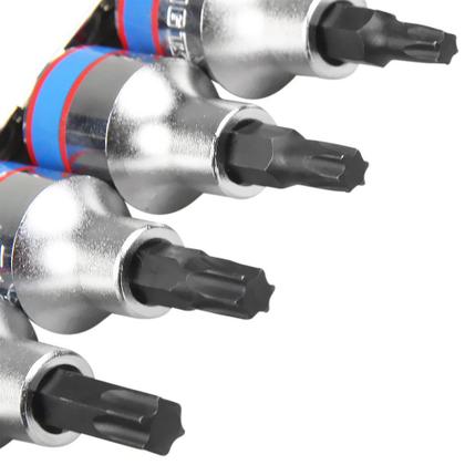 Imagem de Jogo soquete tipo torx c/ 20 pçs  3/8pol-1/2pol king tony