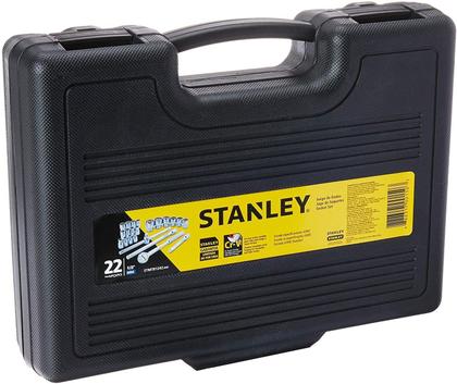 Imagem de Jogo Soquetes 8 A 32 Mm 22 Peças Stmt81242840 Stanley