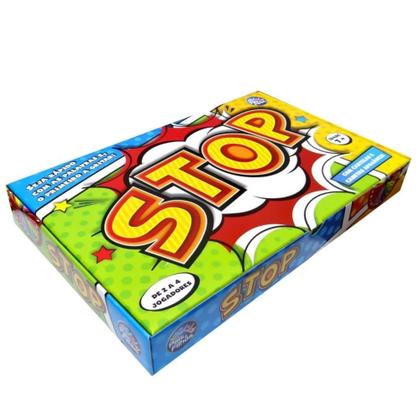 Imagem de Jogo Stop com Cartelas e Canetas Apagáveis Pais e Filhos - 7172-1