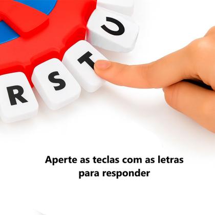 Imagem de Jogo Stop Eletrônico Oooo êeee Stop Interativo com Cartas Perguntas Jogo Raciocínio