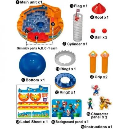 Imagem de Jogo super mario labirinto castle land - epoch magia