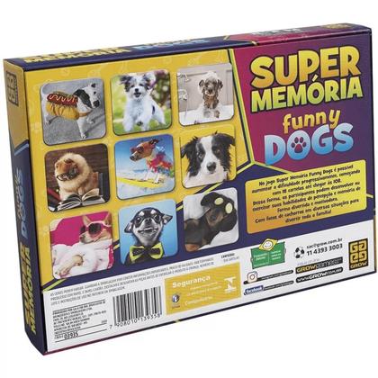 Imagem de Jogo Super Memória Funny Dogs Grow 03935