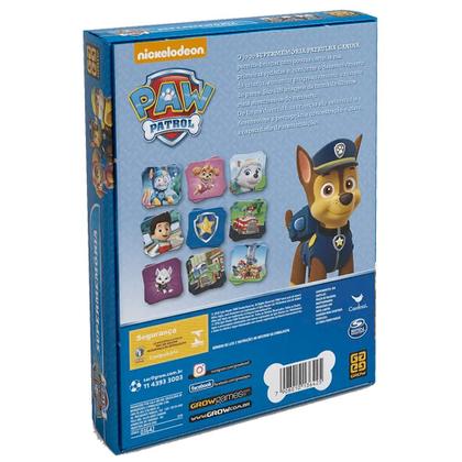 Imagem de Jogo Super Memória Patrulha Canina - Grow