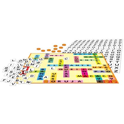 Imagem de Jogo Tabuleiro Educativo Palavras Cruzadas - Nig Brinquedos