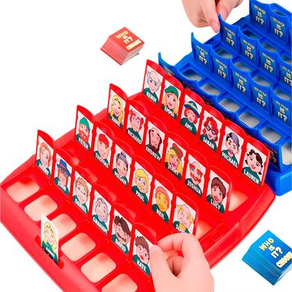 Imagem de Jogo Tabuleiro Grande Infantil Divertido Who Is It Com Cartas De Adivinhar Para Toda Família