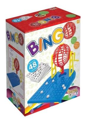 Imagem de Jogo Tabuleiro Mesa Bingo 48 Cartelas Brinquedo Divertido