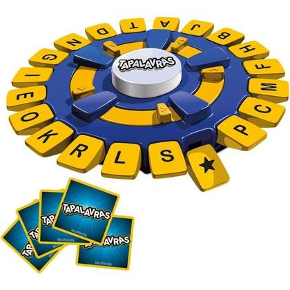 Imagem de Jogo Tabuleiro Trava Letras Tapalavras Divertido Multilaser