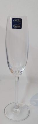 Imagem de Jogo Taça Espumante Bohemia Cristal C/ Titânio 220ml-cx 6und