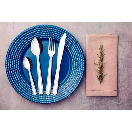 Imagem de Jogo Talheres Faqueiro Tramontina Aço Inox 24 Peças Búzios