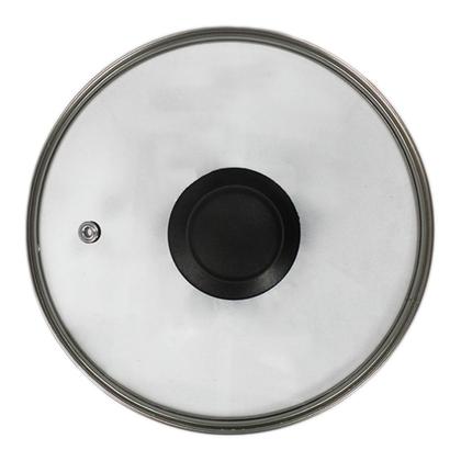 Imagem de Jogo Tampas Vidro Avulsas Para Panelas Frigideira Caçarola 20cm E 26cm