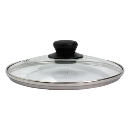 Imagem de Jogo Tampas Vidro Avulsas Para Panelas Frigideira Caçarola 20cm E 26cm