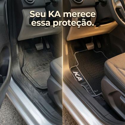 Imagem de Jogo Tapete Automotivo Ford Ka 2014 A 2021 Emborrachado