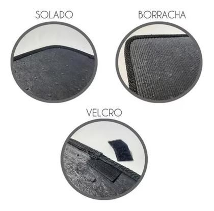 Imagem de Jogo Tapete Borracha Com Bordado Saveiro Tropper 2009/2016 - 800.120