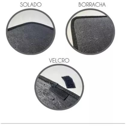 Imagem de Jogo Tapete Borracha Strada Cab Dupla 2012/2020 Com Bordado - 800.409