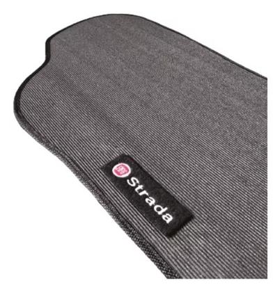 Imagem de Jogo Tapete Borracha Strada Cab Dupla 2012/2020 Com Bordado - 800.409